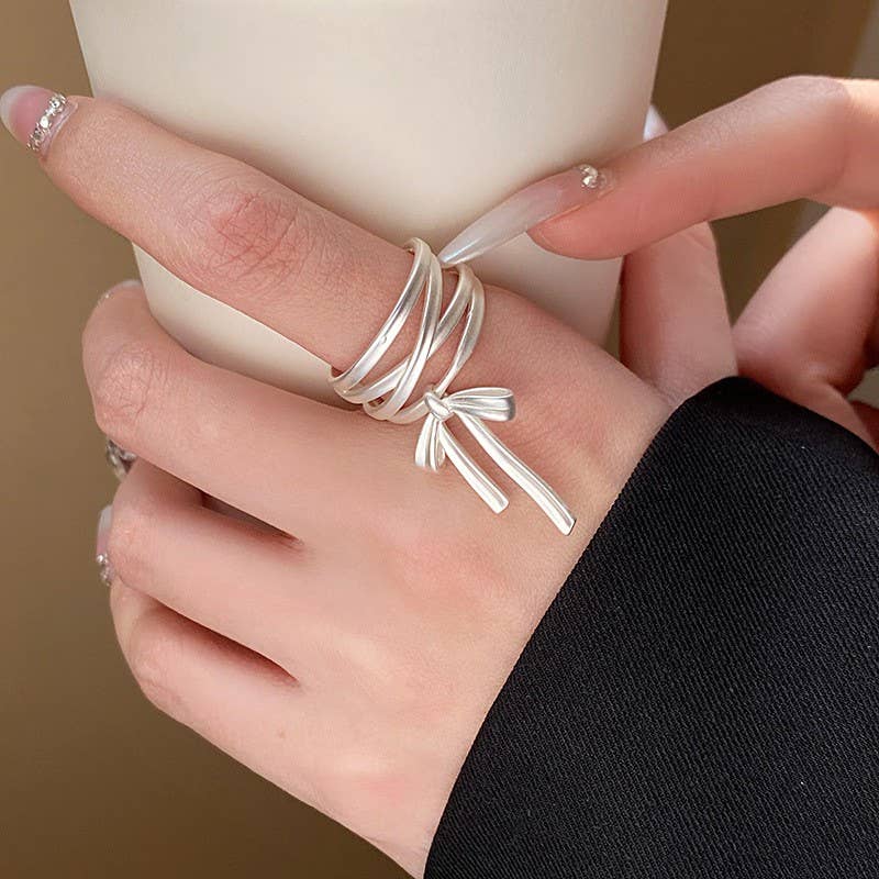 Bold Wrap Bow Ring