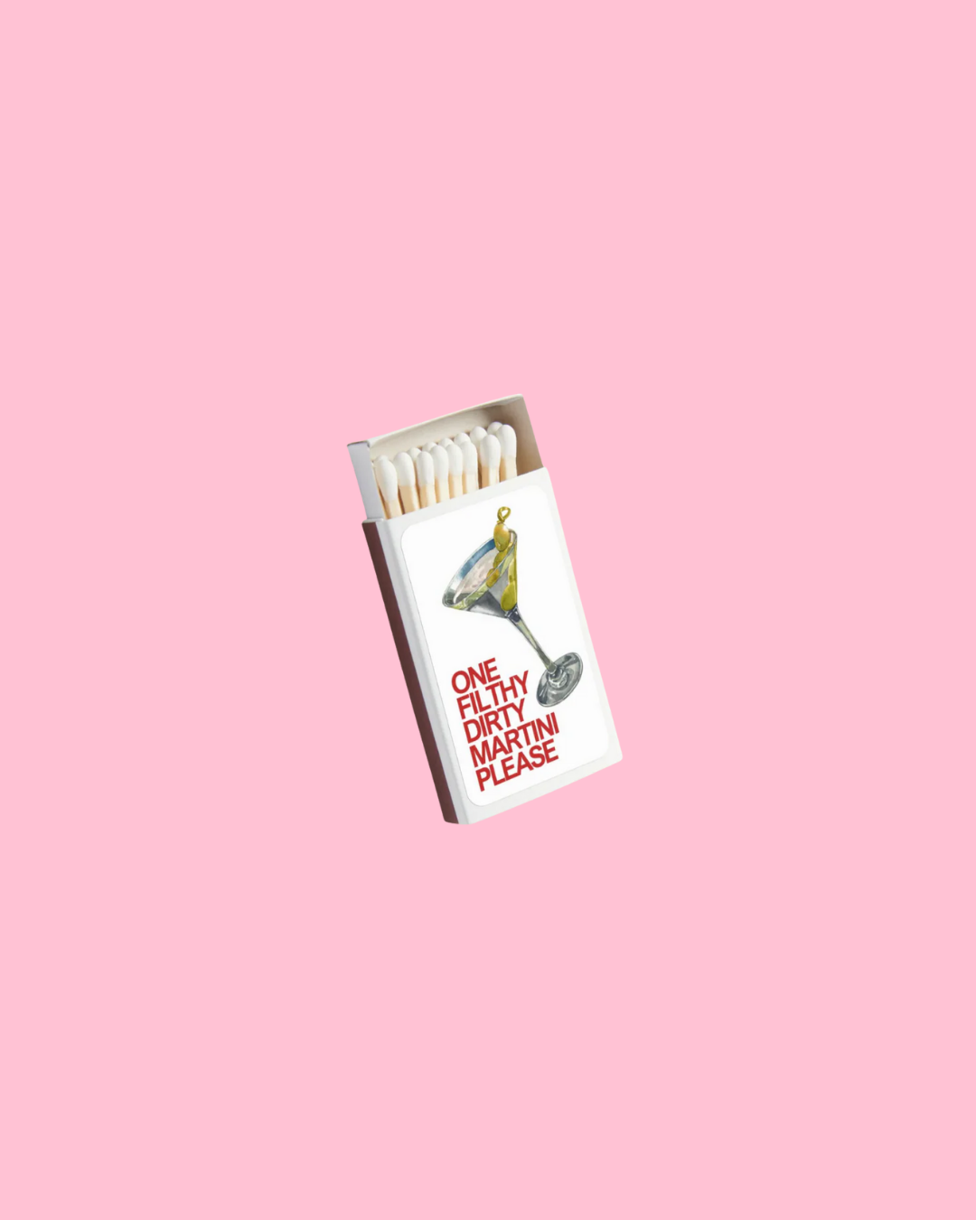 Dirty Martini Match Box