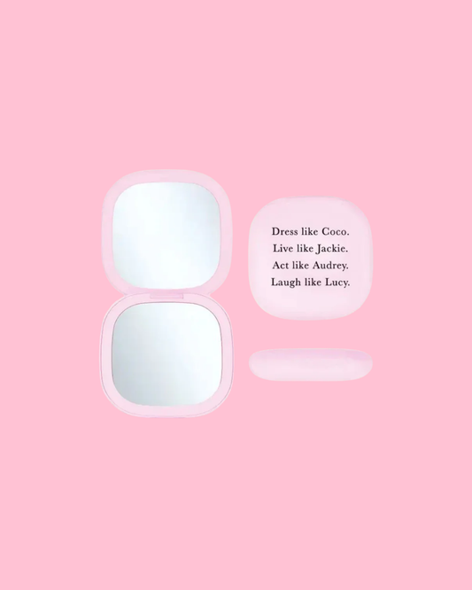 Dress Like Coco - LED Compact Mirror (Pink)