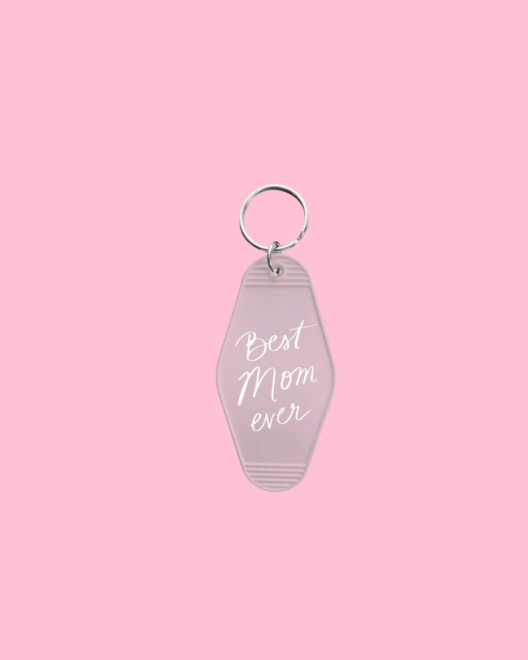 Best Mom Ever - Retro Hotel Keychain