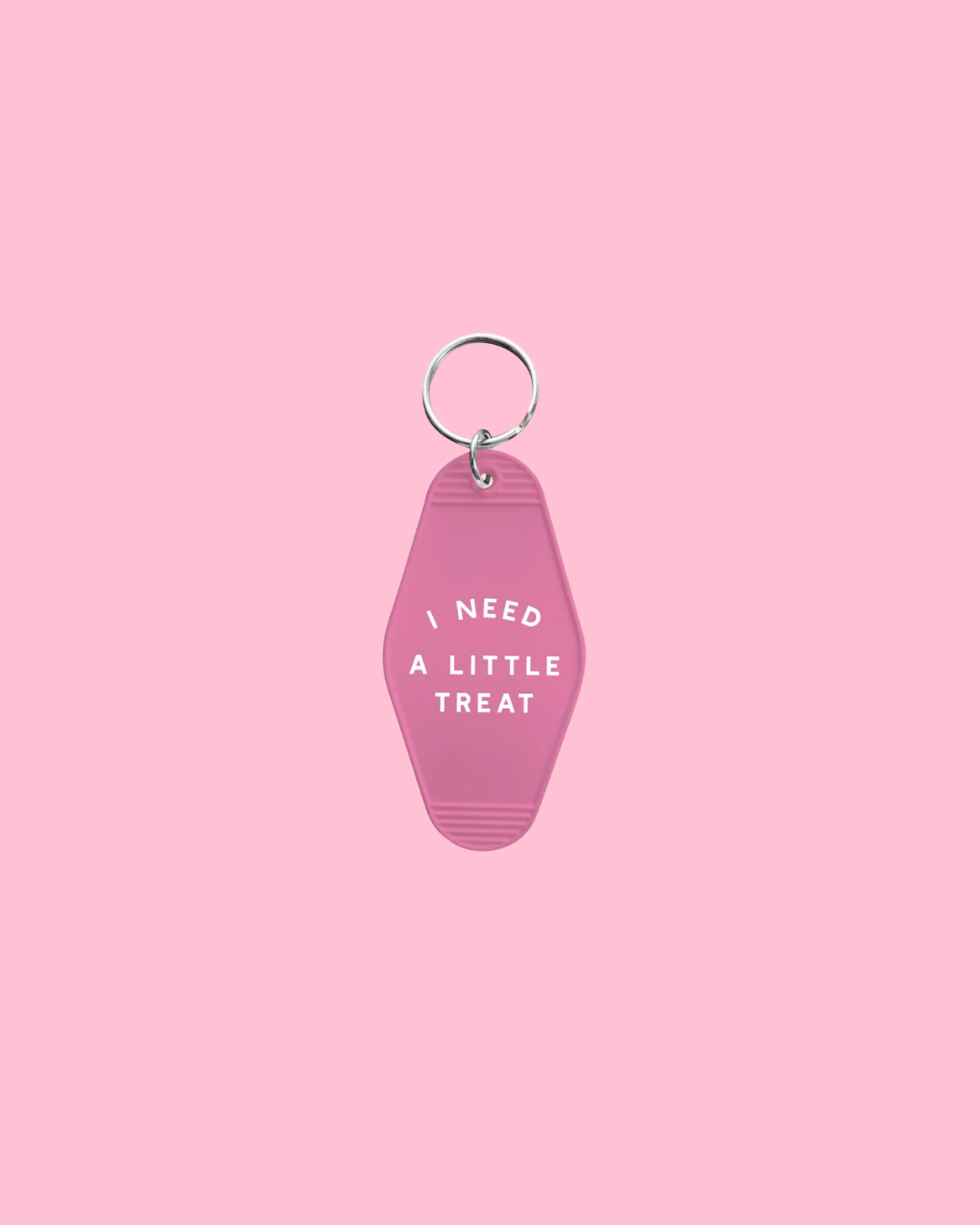I Need a Little Treat - Retro Hotel Keychain