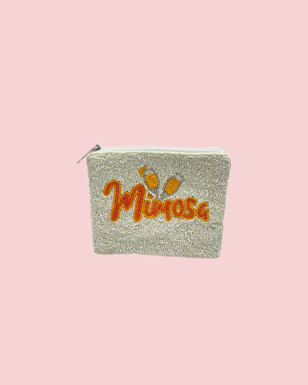 MIMOSA BEADED COIN POUCH