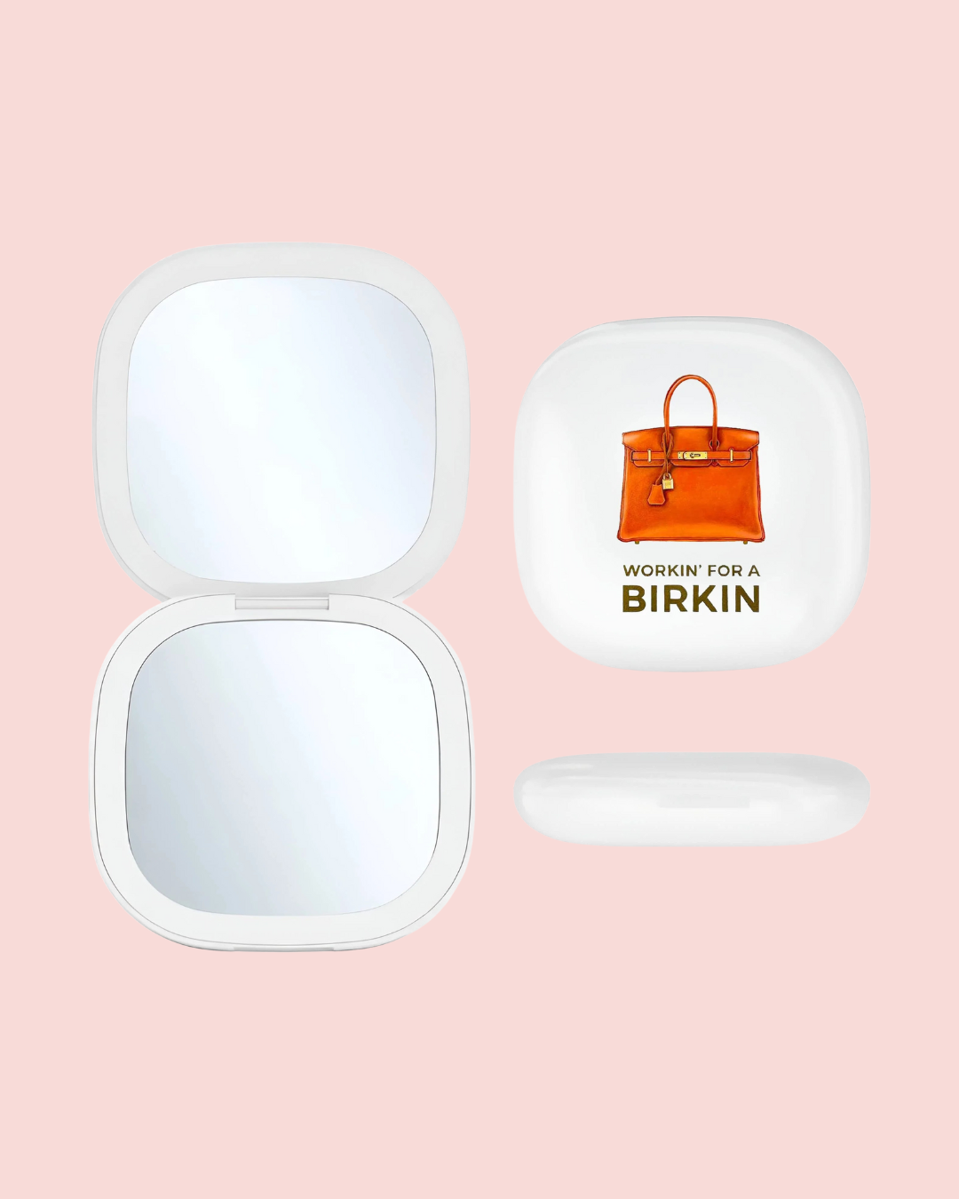 Workin' - LED Compact Mirror