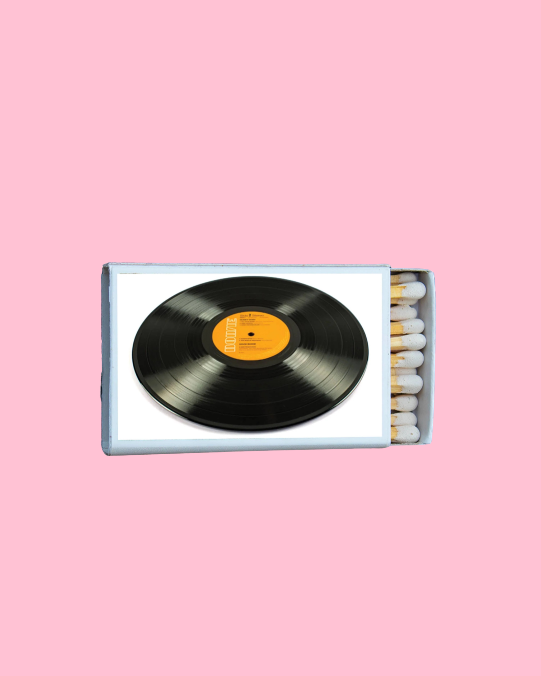 Matches • Vinyl LP Record • Home Decor for Candles & Incense