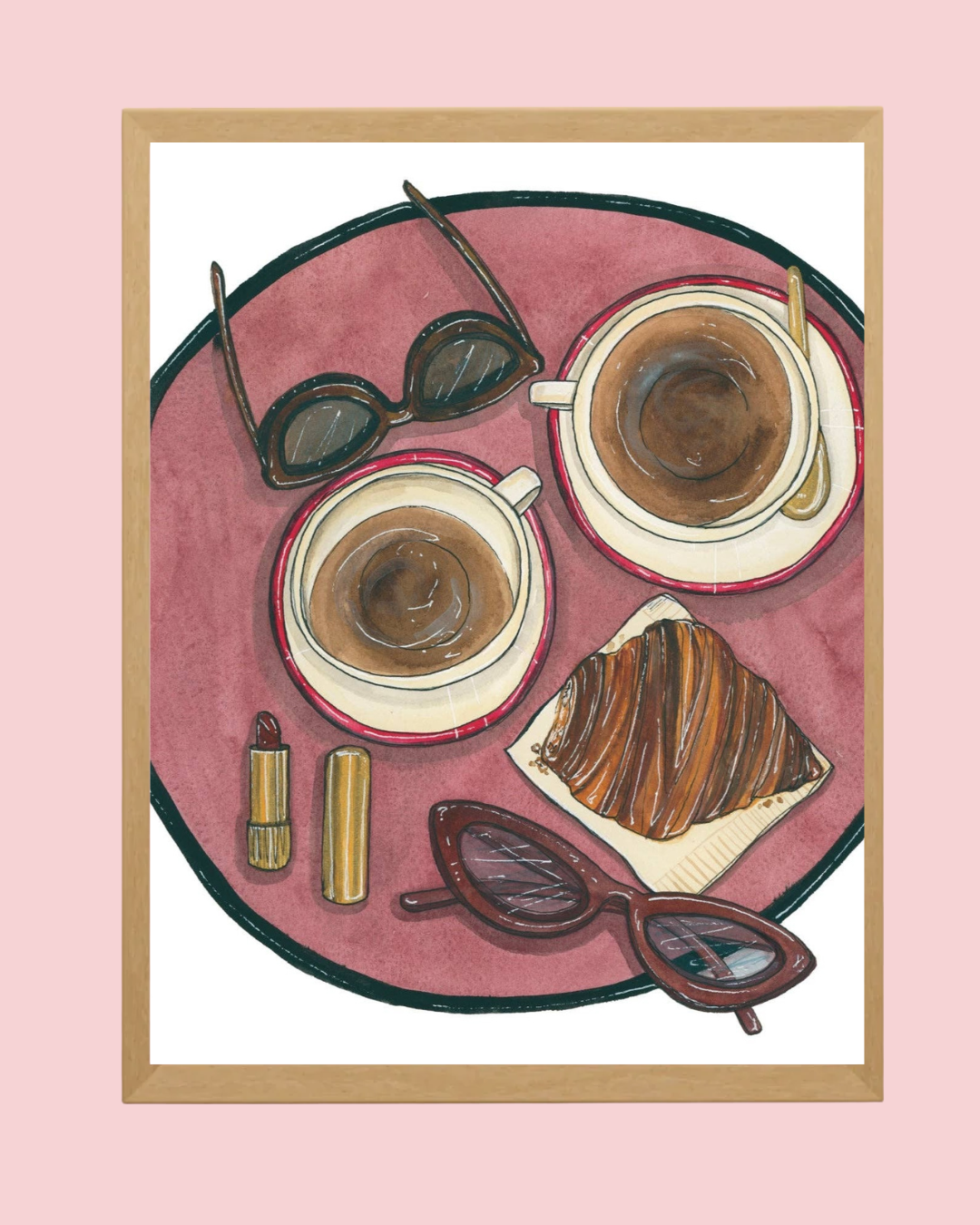 Afternoon Coffee Fine Art Print