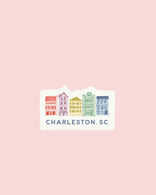 Watercolor Rainbow Row Sticker