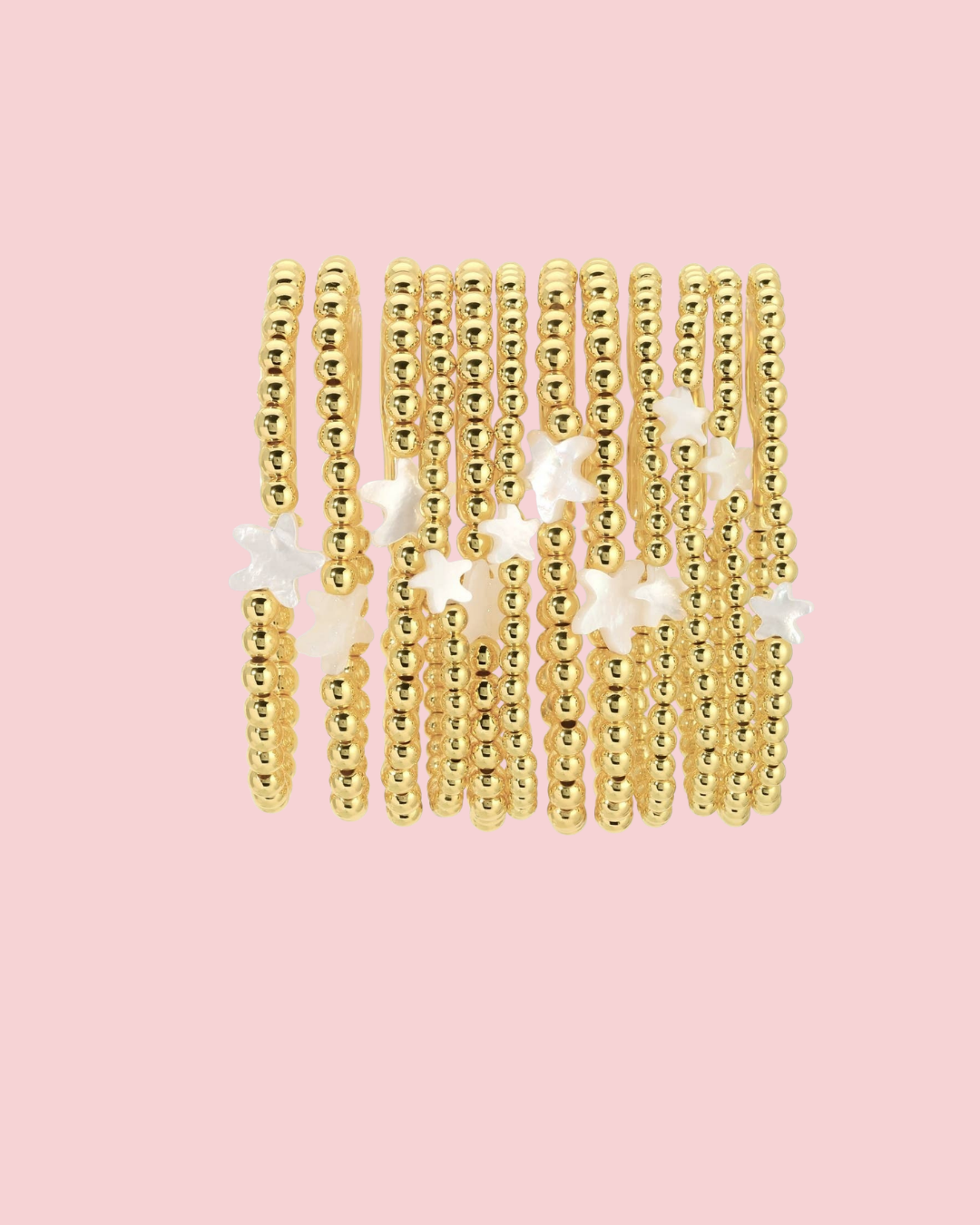 Assorted Starfish Stretch Bracelets