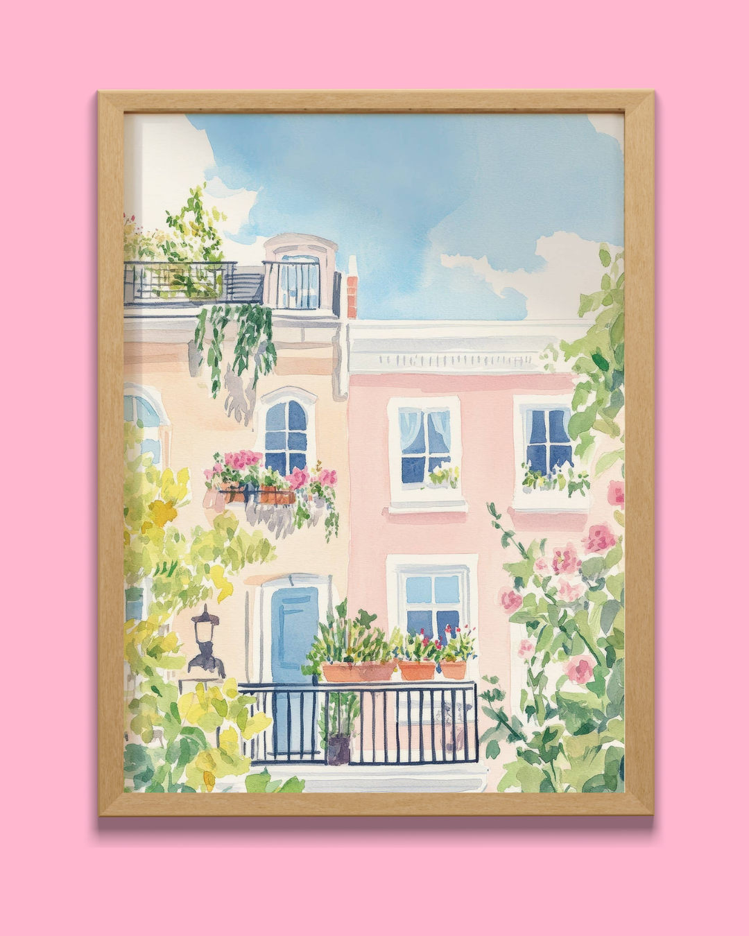 Charleston Painting 4 Print