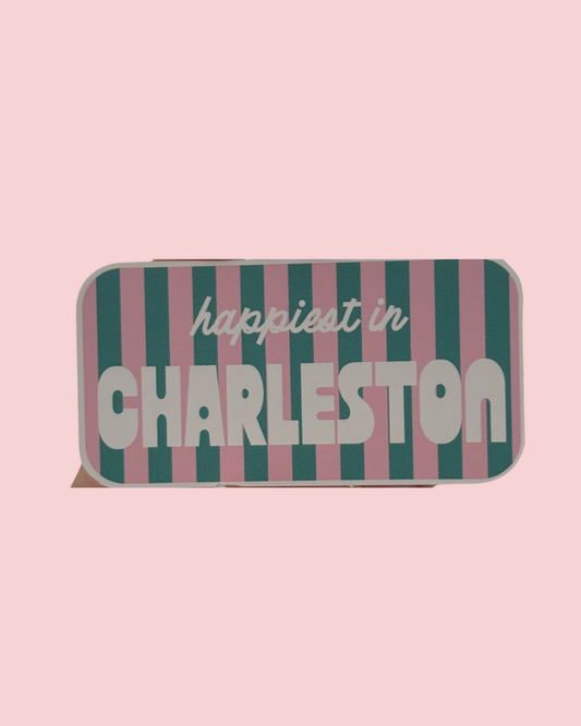 Striped Charleston City Sticker