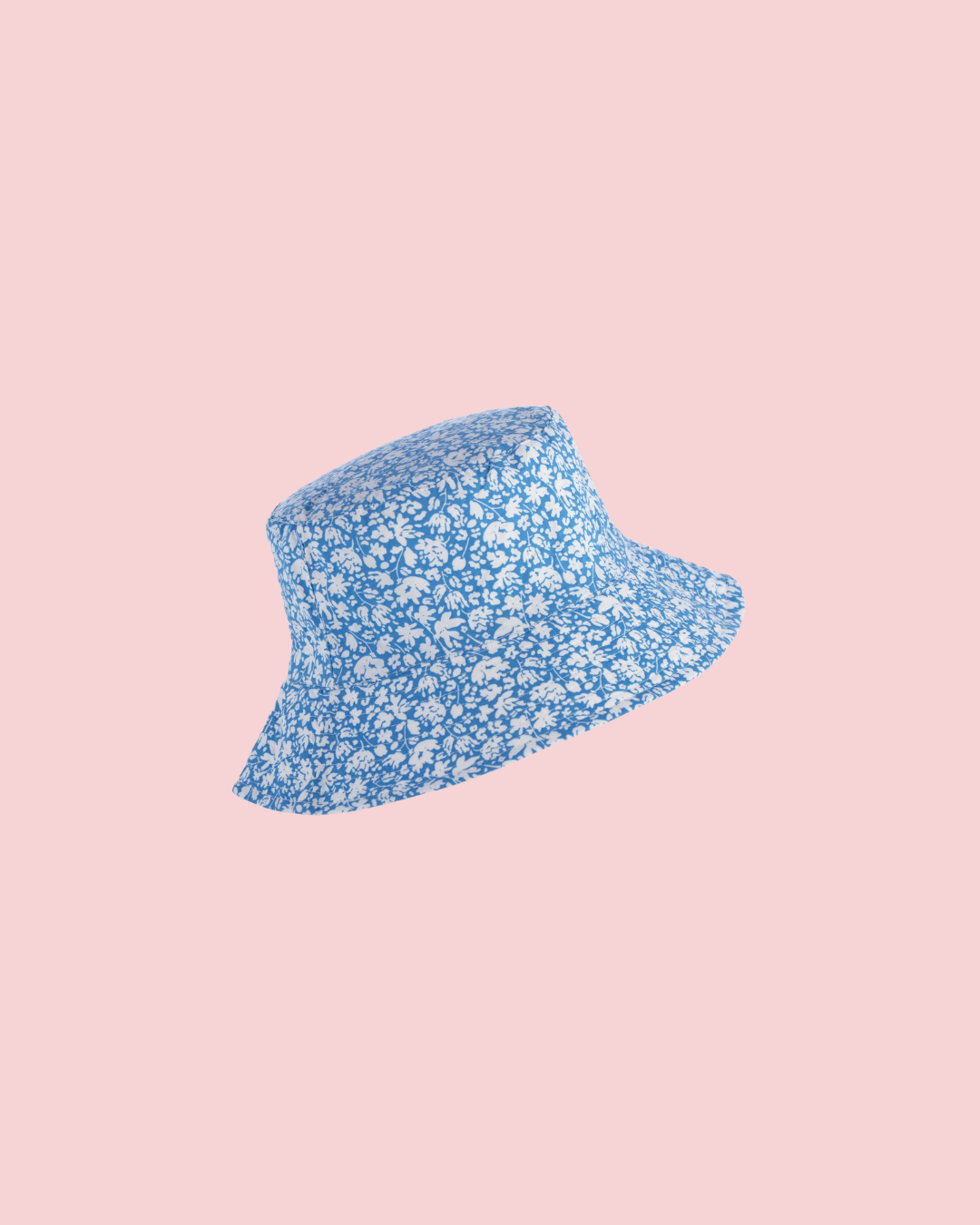 BELLE REVERSIBLE BUCKET HAT, BLUE