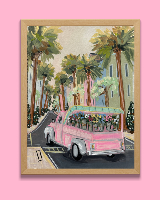 Charleston Inspired Print: Flowers for Sale
