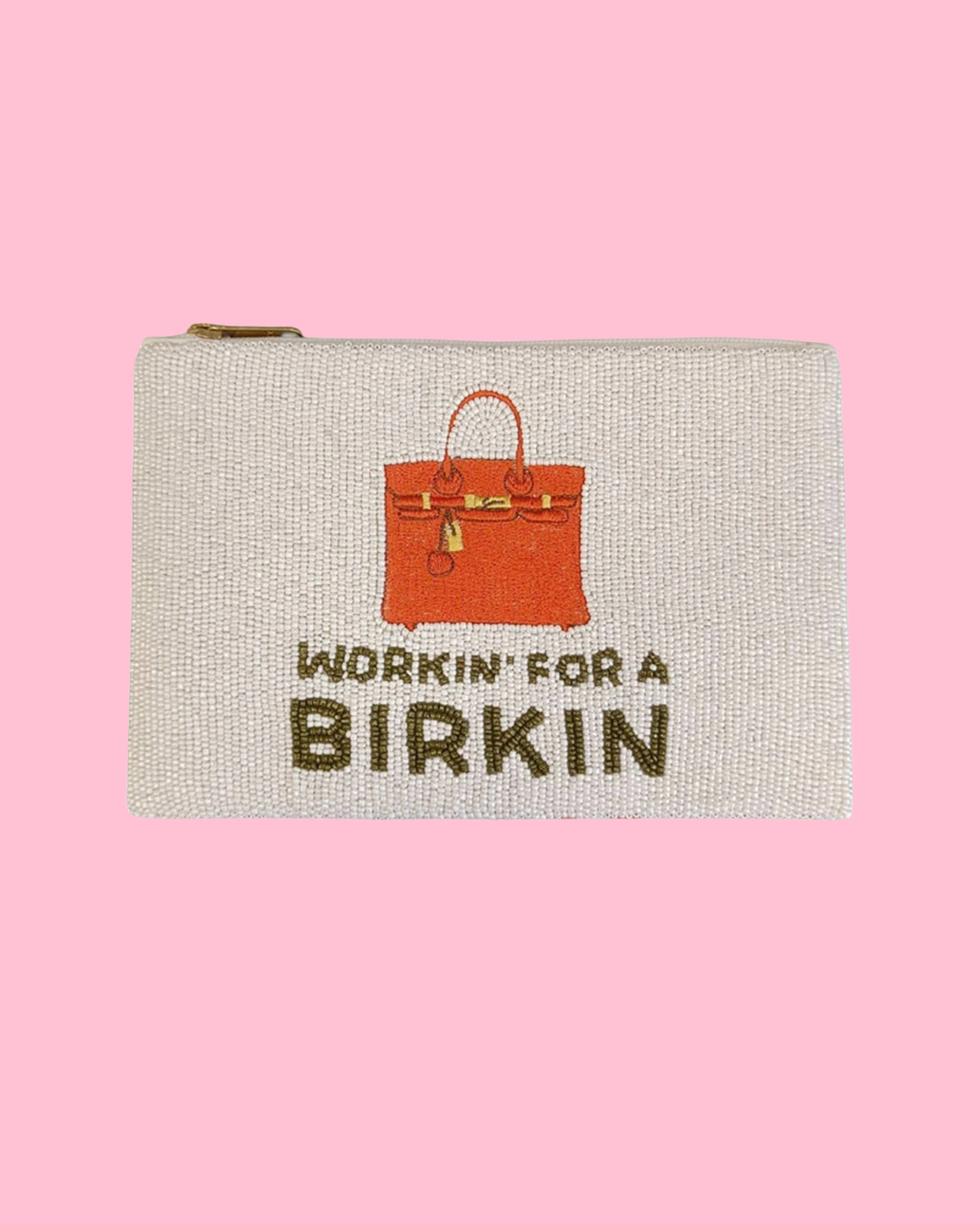 Workin Beaded Bag