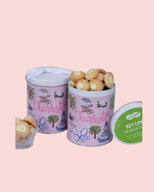Charleston Gift Tin | Gourmet Shortbread Cookies or Nuts