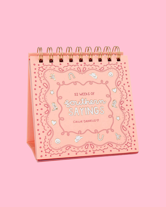 52 Weeks Of Southern Sayings - Desk Flip Calendar