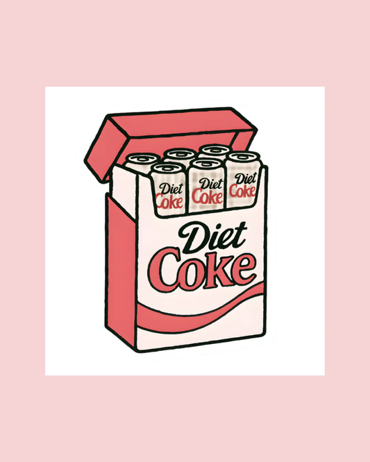 Diet Coke Fridge Pack Sticker