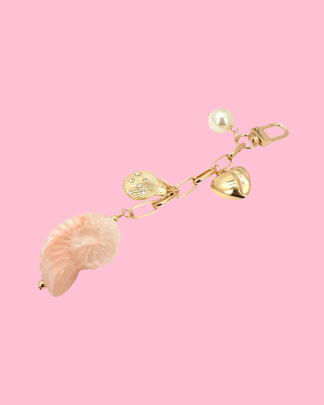 SEASHELL BAG CHARMS