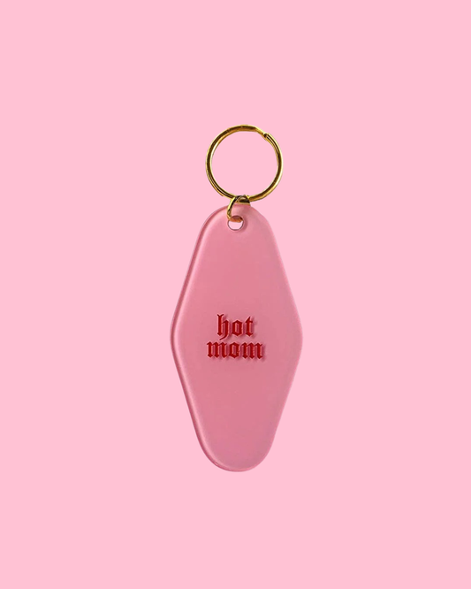 Hot Mom Keychain
