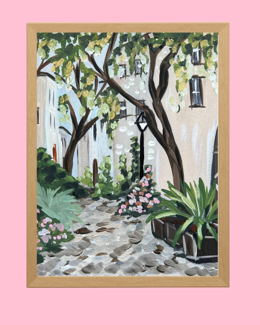 Cobblestones and Alleyways :Charleston Inspired Print: