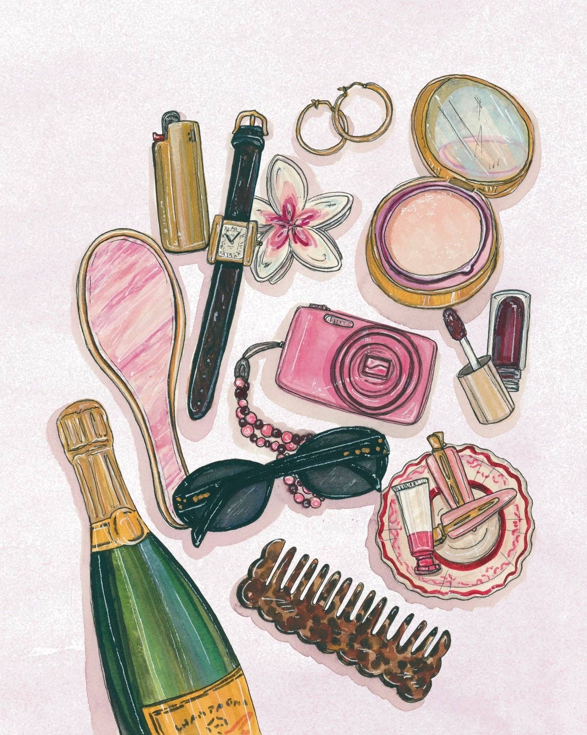 Girls Getting Ready Fine Art Print
