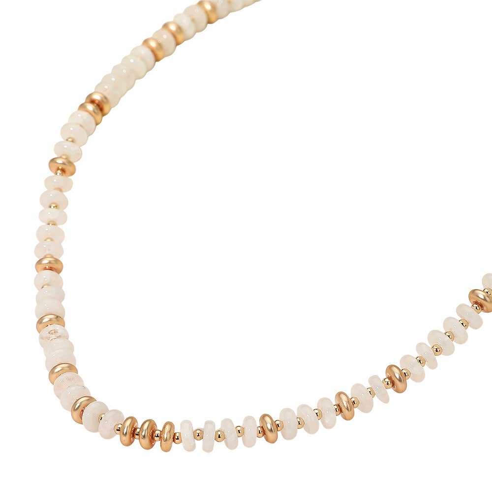 Multi Resin Beaded Necklace