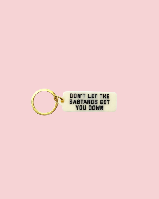 Bastards Rectangle Keychain