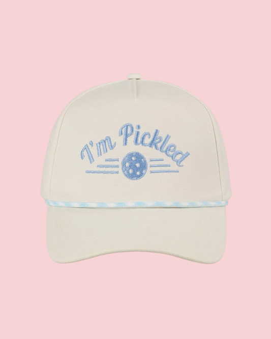 I'm Pickled Pickleball Embroidery Trucker Hat