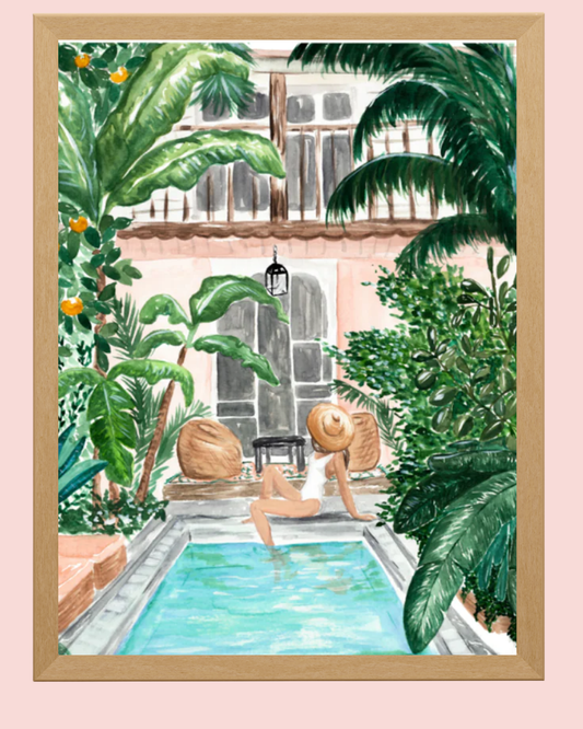Moroccan Dream  Art Print