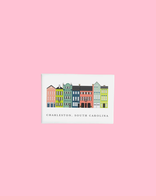 Charleston Rainbow Row Magnet