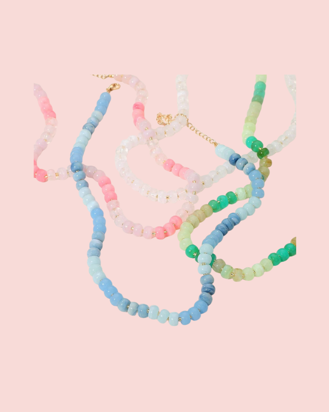 Gradient Beaded Necklace