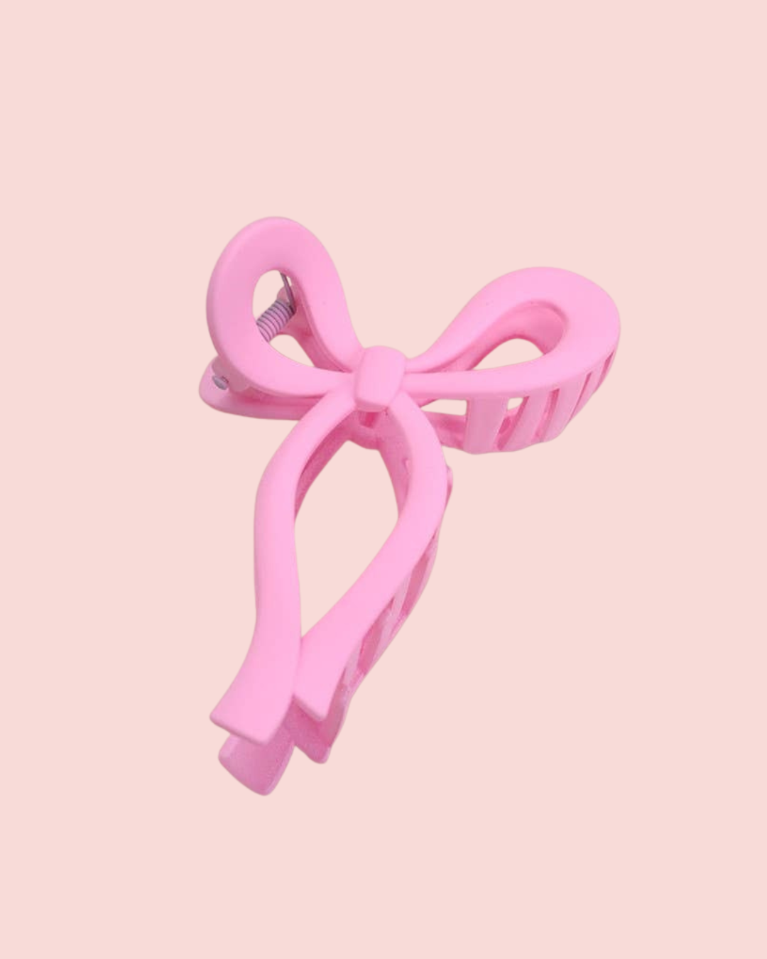 Matte Bow Hair Clip