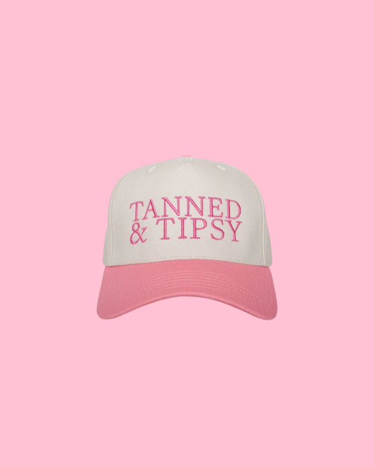 Tanned & Tipsy Two-Tone Hat