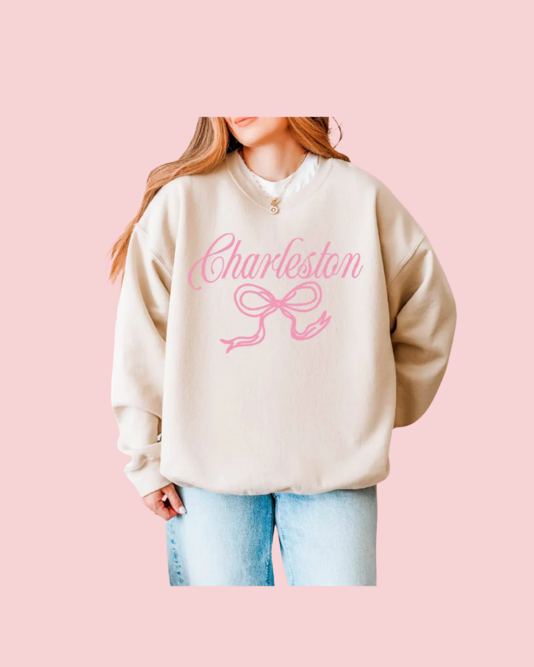 Charleston Bow Sweatshirt