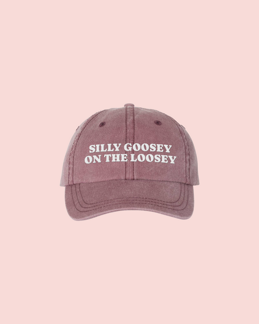 Loosey Goosey Embroidered Pigment-Dyed Cap
