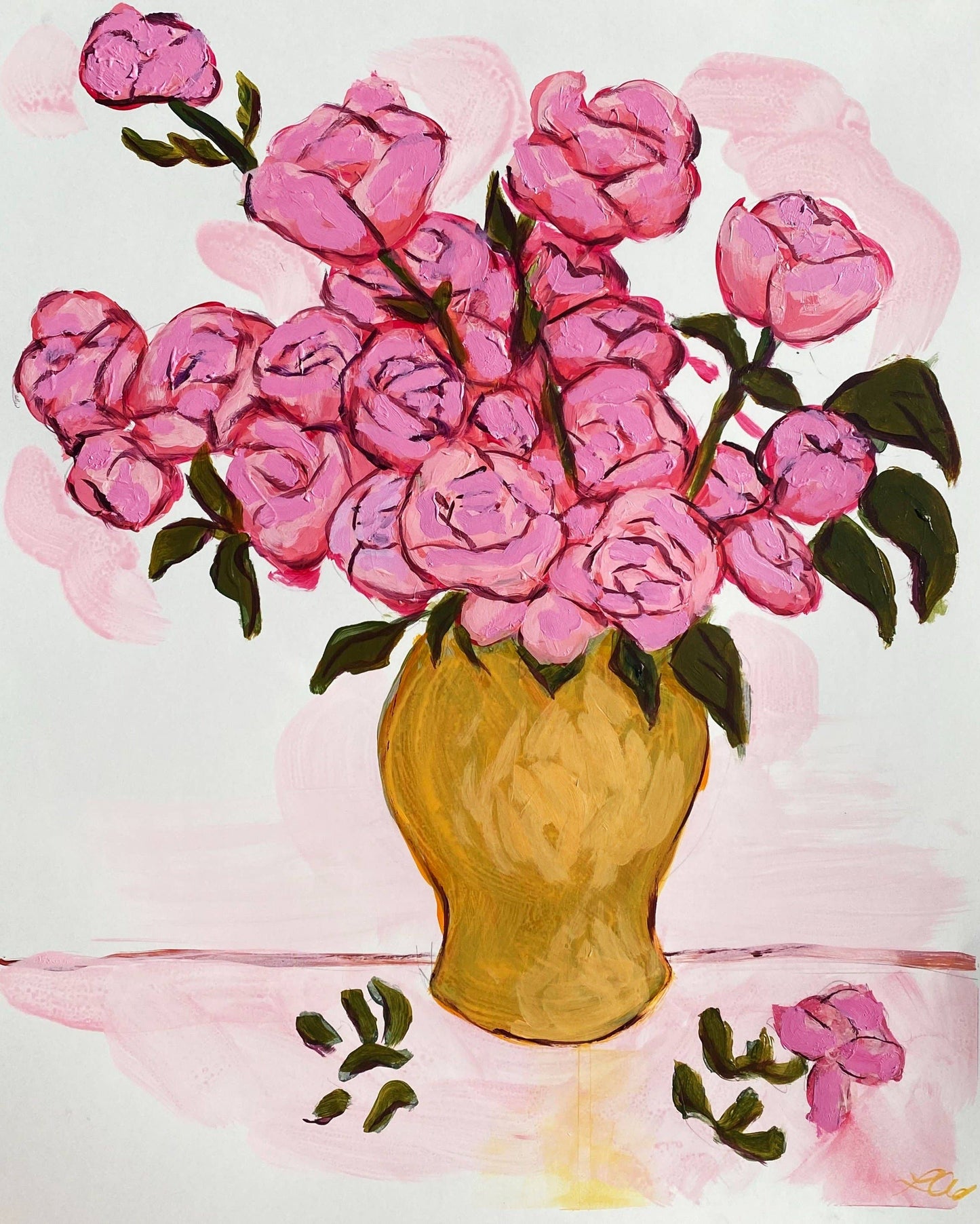 Still Life With Flowers Print