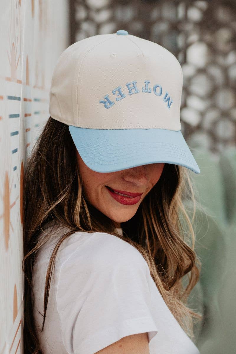 MOTHER Upside Down Two-Toned Hat