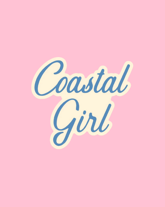 Coastal Girl Sticker