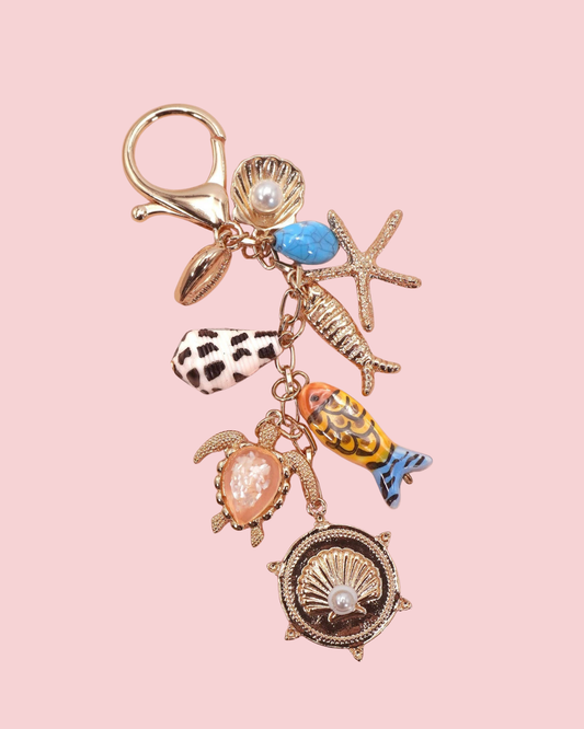 Ocean Fish & Sea Bag Charm