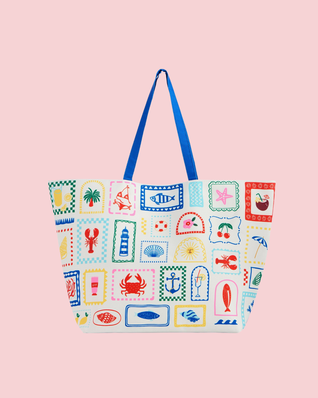 SEASIDE CARRYALL TOTE,MULTI
