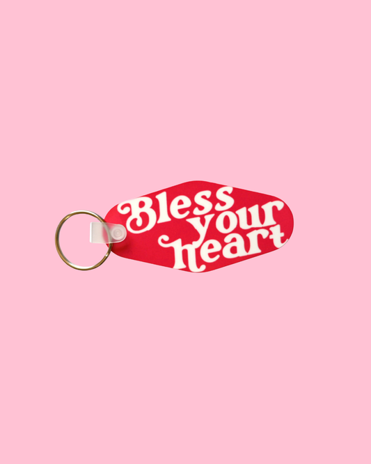 Bless Your Heart Keychain