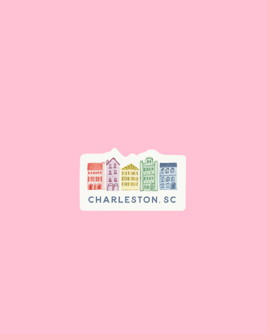 Watercolor Rainbow Row Sticker