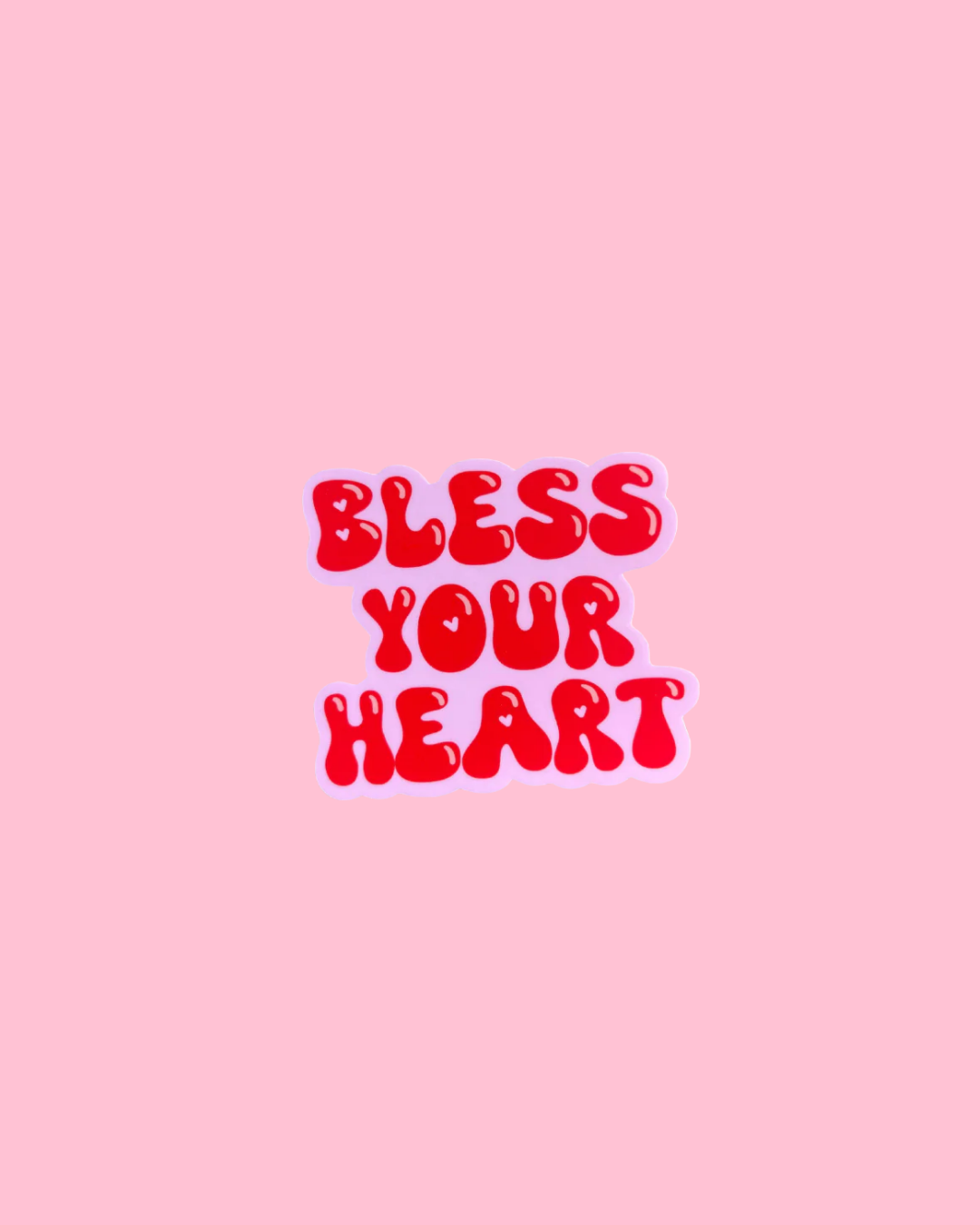 Bless Your Heart Funny Southern Saying Vinyl Sticker