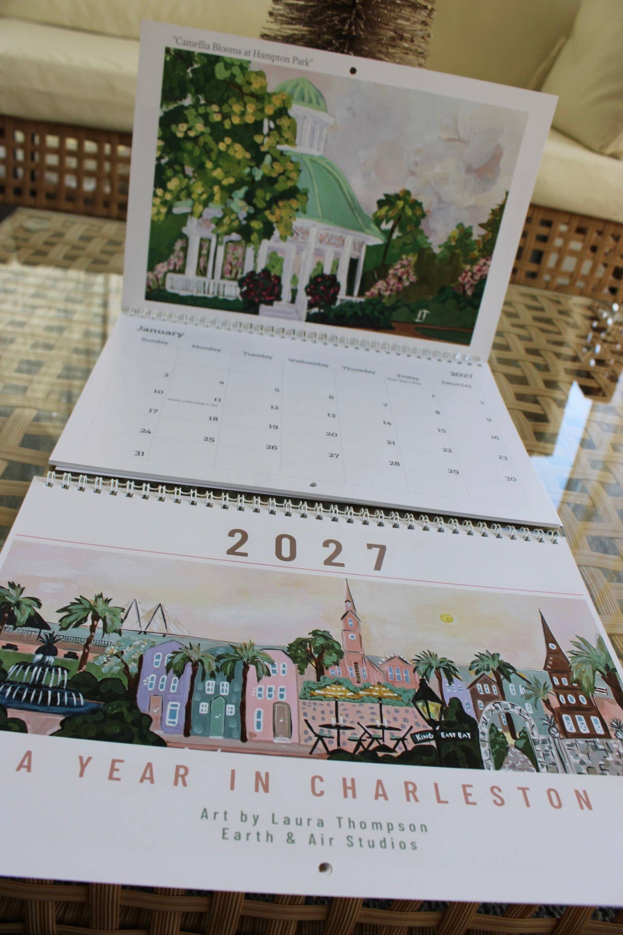 2027 "A Year in Charleston" Calendar