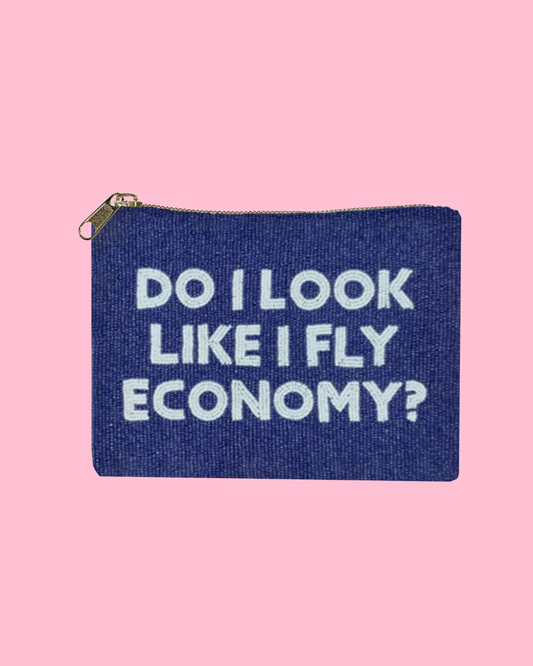 Do I Look Like I Fly Economy Beaded Bag