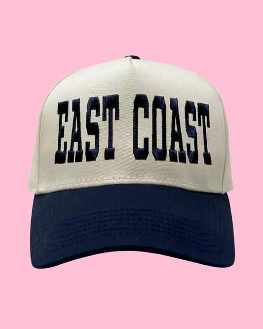 Two Tone Cap - East Coast (Navy/Beige)