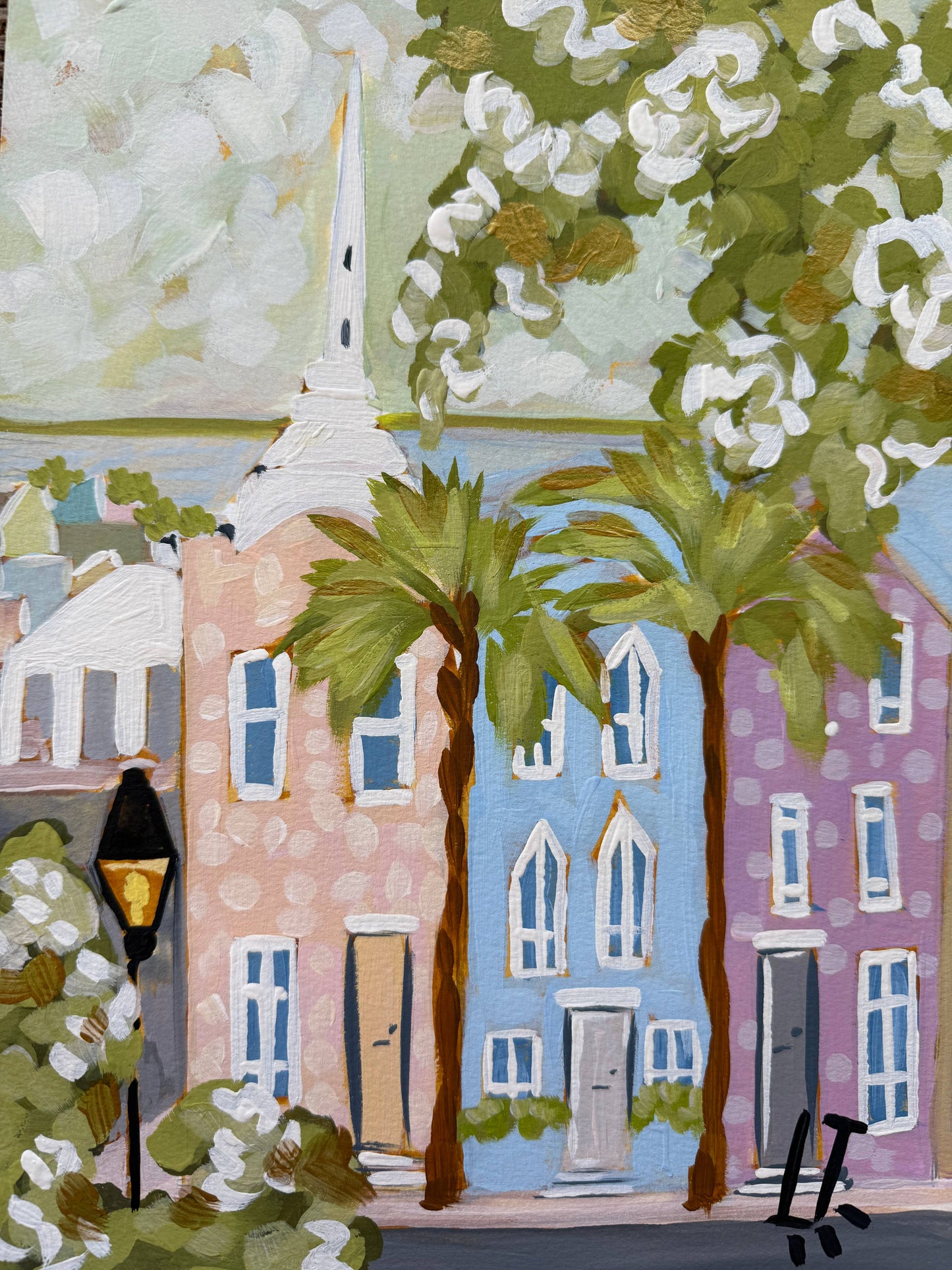 Charleston Inspired Print: City Day
