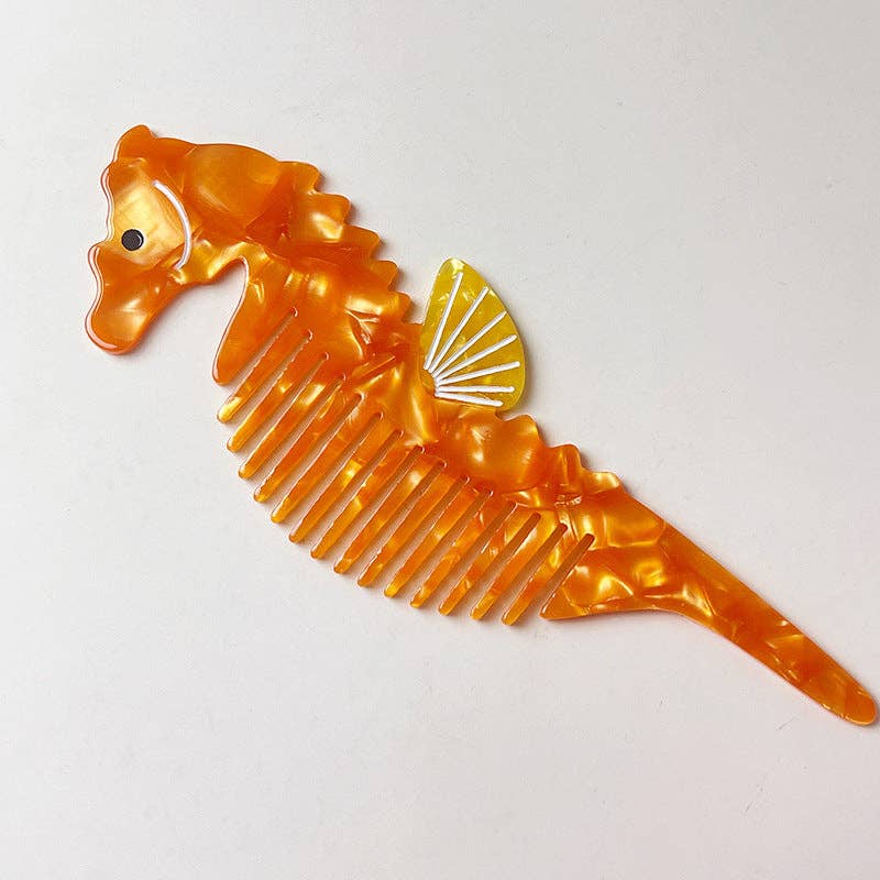 Creative Bear Shape Acetate Hair Combs