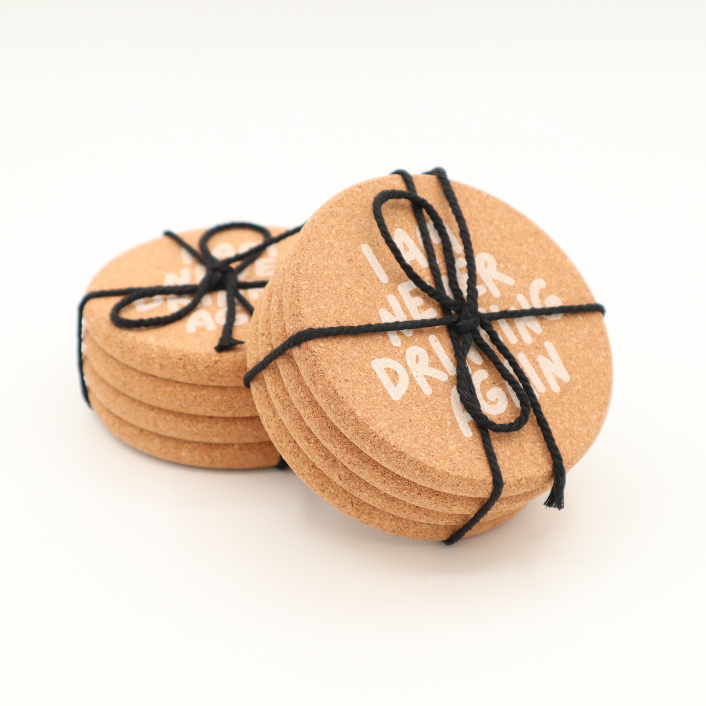 Cork Coaster I Am Never Drinking Again