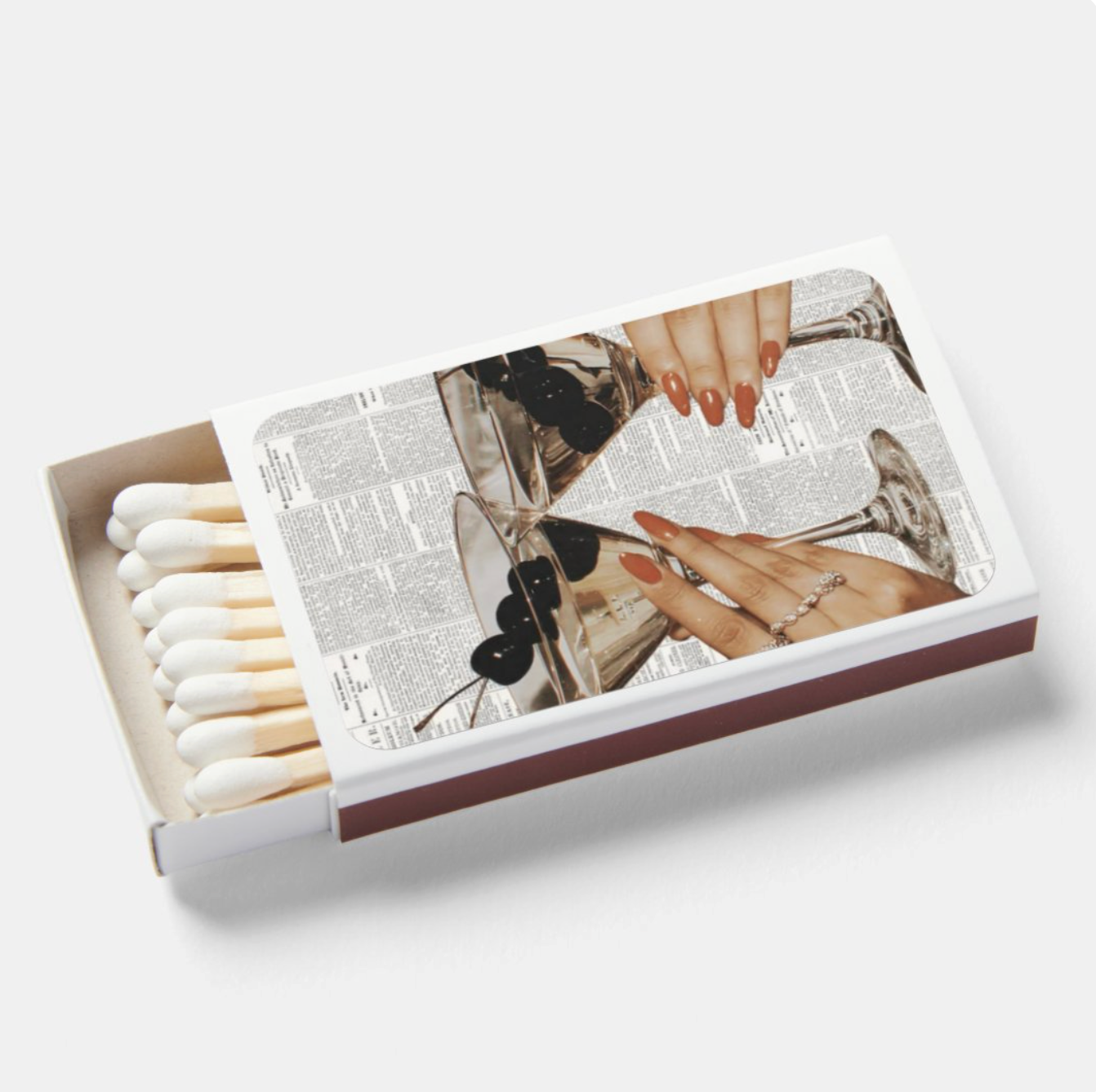 Martini Cheers Match Box