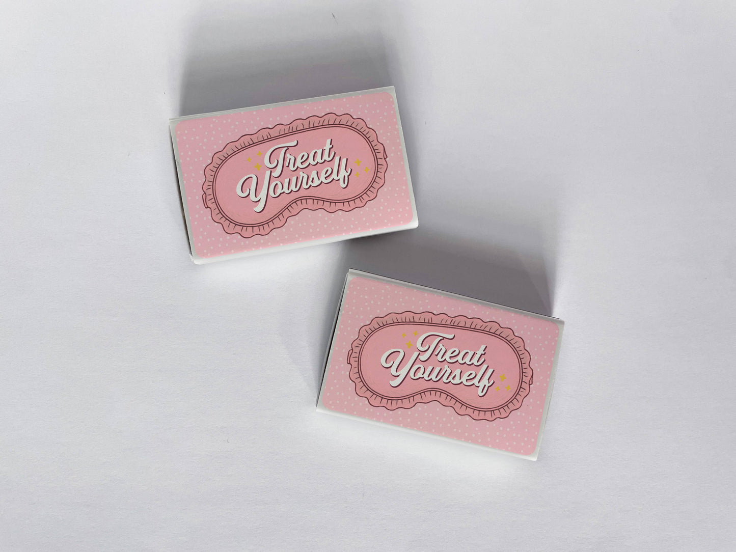 Treat Yourself Face Mask Pink Matchbook