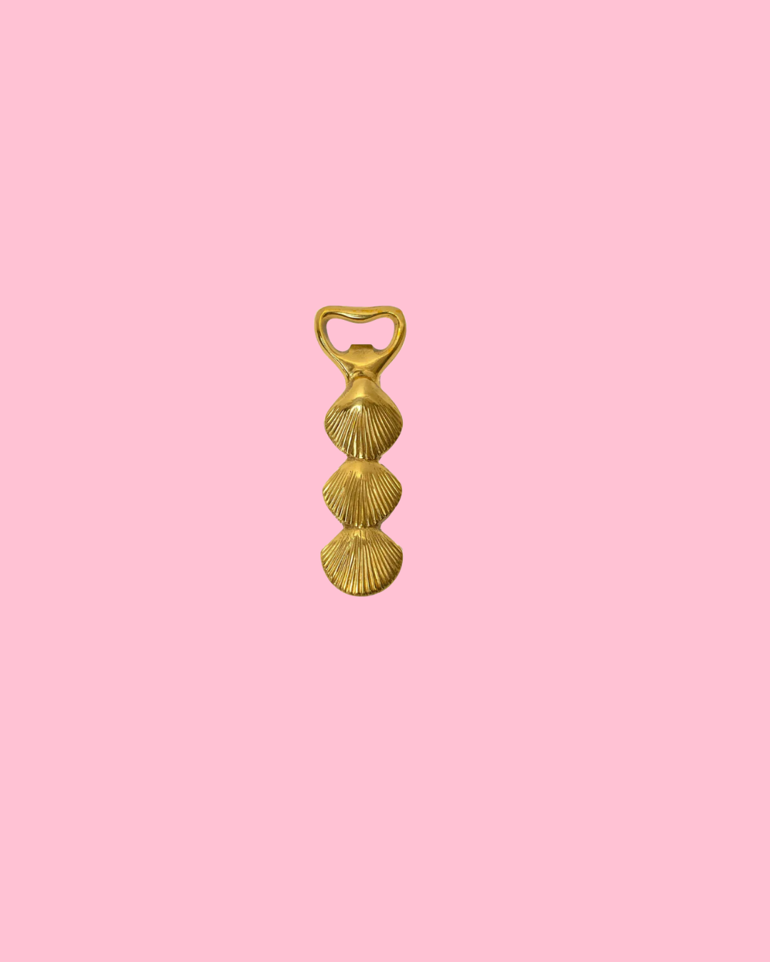 Brass Seashell Bottle Opener